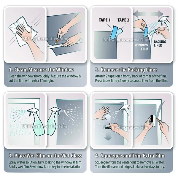 Bdf Ag4m Window Film Graffiti Protection 4 Mil Clear (60in x 25ft)