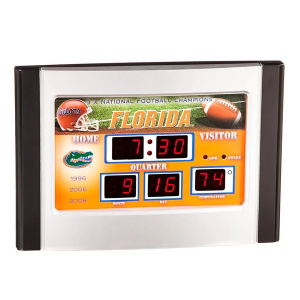 Florida Gators Scoreboard Desk Clock
