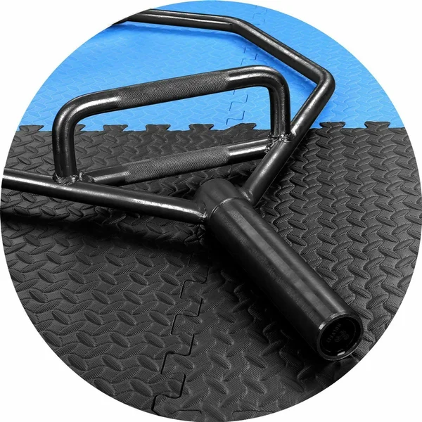 Everyday Essentials Olympic 2-Inch Hex Weight Lifting Trap Bar - 1000-Pound Capacity