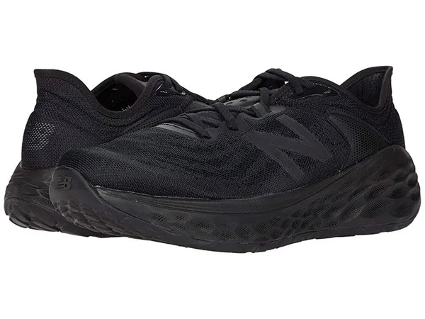 New Balance Men's Black Fresh Foam More V2 Running Shoes - Size: 12.5