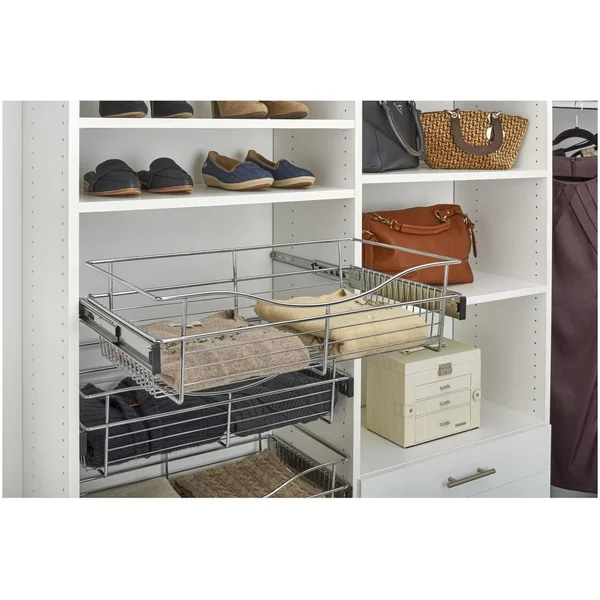 Rev-A-Shelf 24 in. x 11 in. Oil Rubbed Bronze Pull-Out Basket