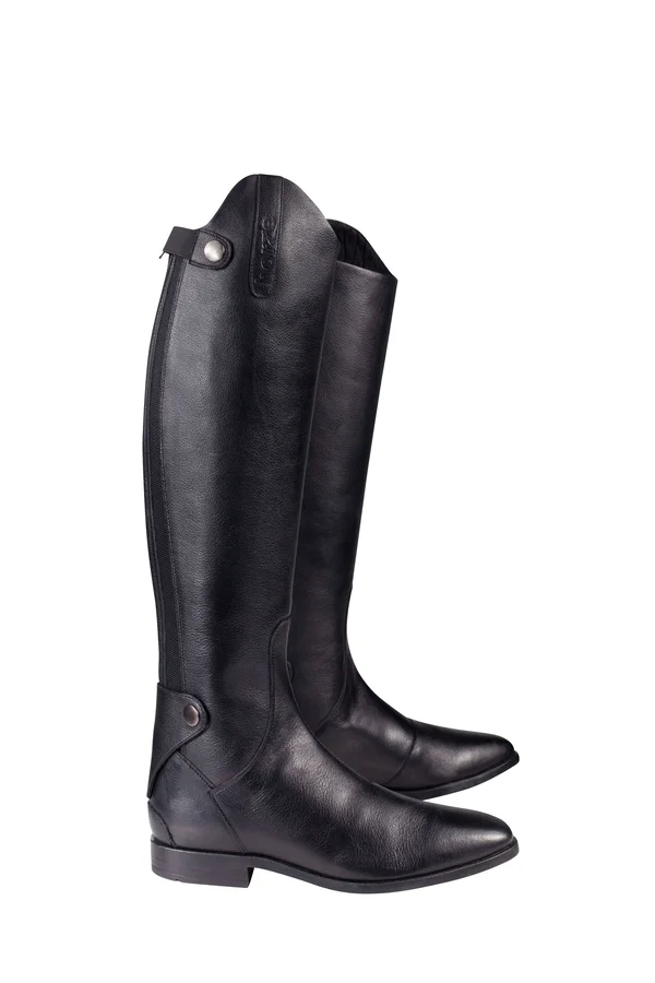 Horze ELISA Tallboot with Zipper - 6.5W, Black