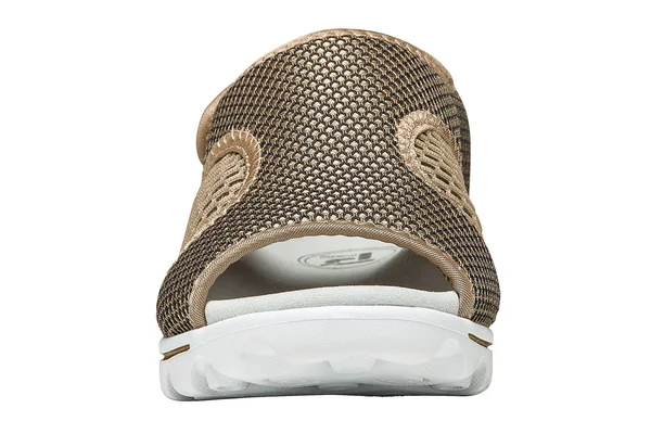Propet Women's TravelActiv SS Gold/Black 5 M