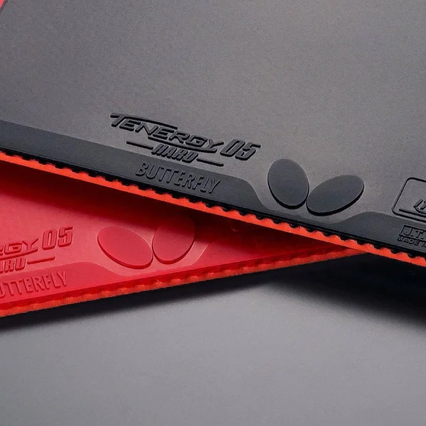 Butterfly Tenergy 05 Hard Table Tennis Rubber Red - 2.1 mm