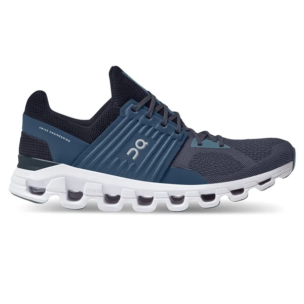 on Cloudswift Running Shoe Men's - Denim/Midnight, 8.5