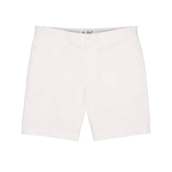 Original Penguin Men's Basic Stretch Shorts - Bright White - Size 33