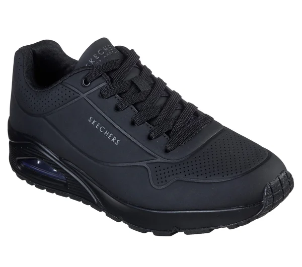 Men's Skechers Uno Stand on Air Sneaker - Size: 11, Black