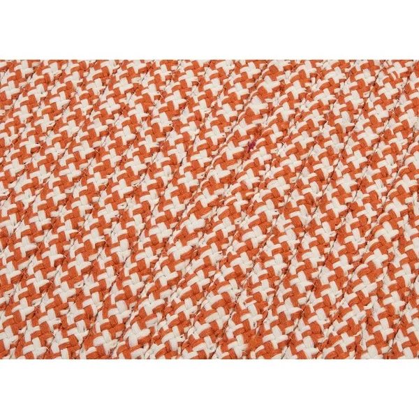 Colonial Mills Crisscross Indoor/ Outdoor Area Rug - Size: 2& x 8& Runner, Blue