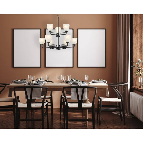 Minka Lavery Kaitlen 9 Light Chandelier - Coal - 4889-66A