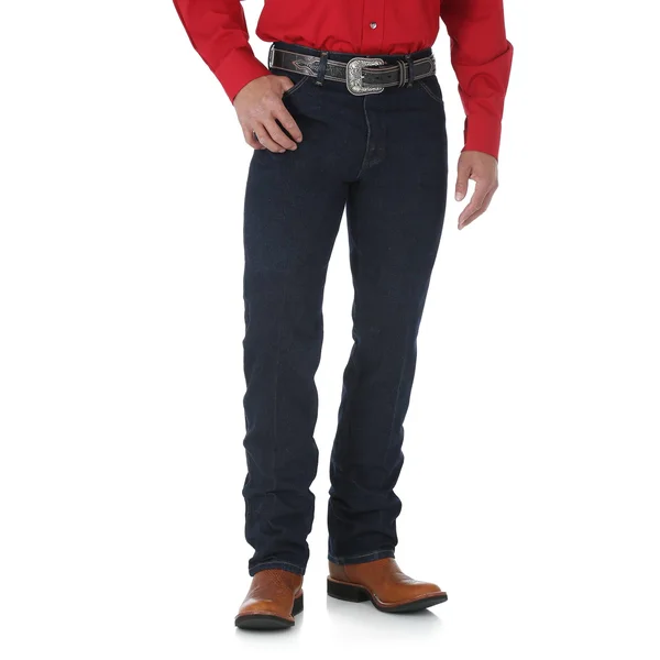 Wrangler Men's Cowboy Cut Silver Edition Original Fit (32x30 Dark Denim)