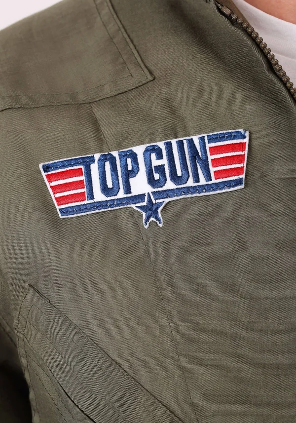 Top Gun Men's Flight Suit Costume