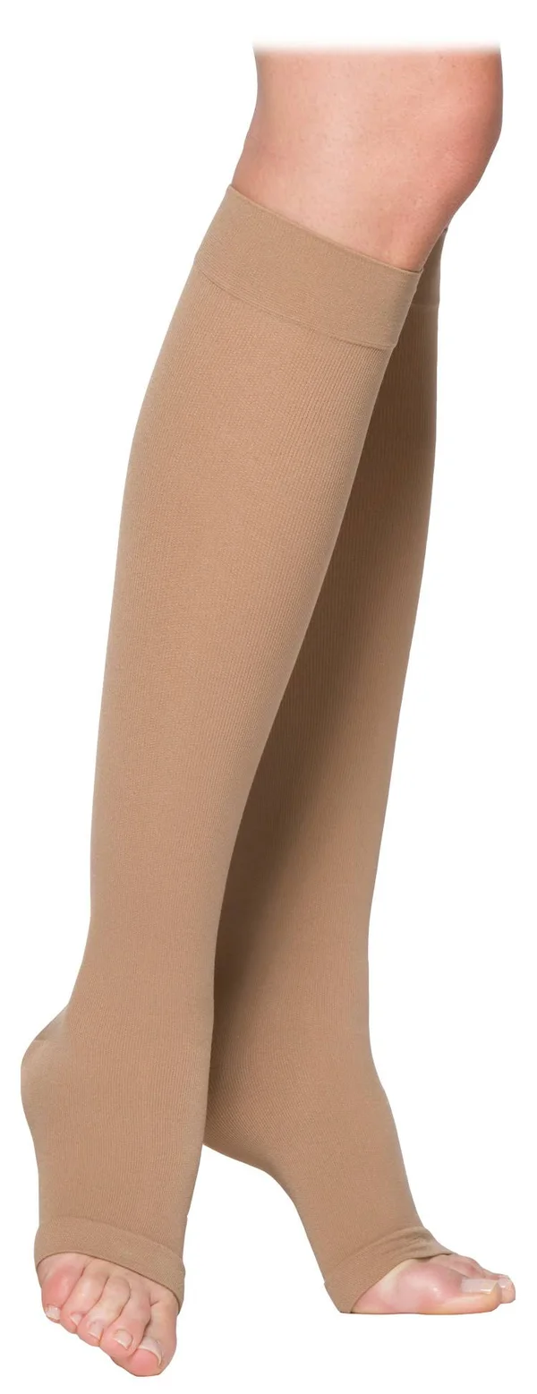 Sigvaris Cotton Knee High - Open Toe