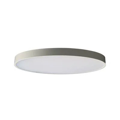 Anchor 1 - Light Statement Circle LED Flush Mount Orren Ellis Fixture Finish: White, Size: 0.77x22 H x 8.9x22 W x 8.9x22 D