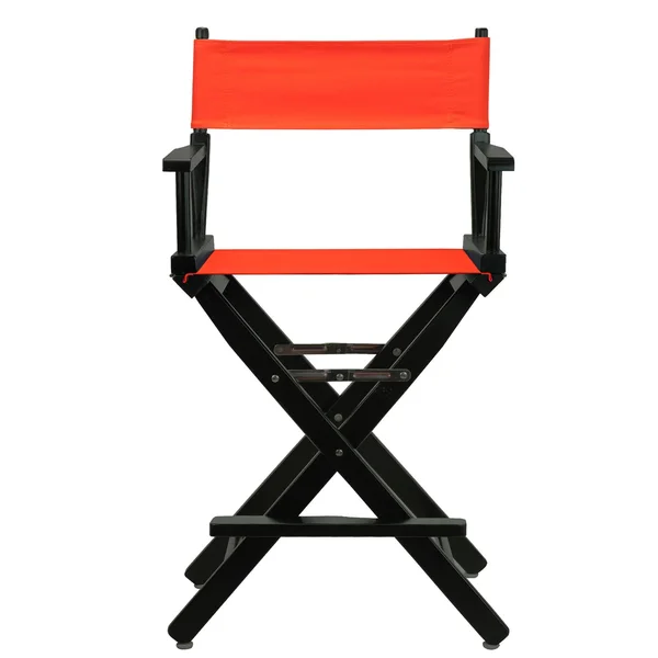 Casual Home 24x22 Director&s Chair Black Frame - Orange Canvas