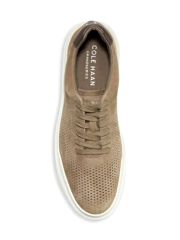 Cole Haan Men's GrandPrø Nubuck Sneakers - Walnut Nub - Size 9