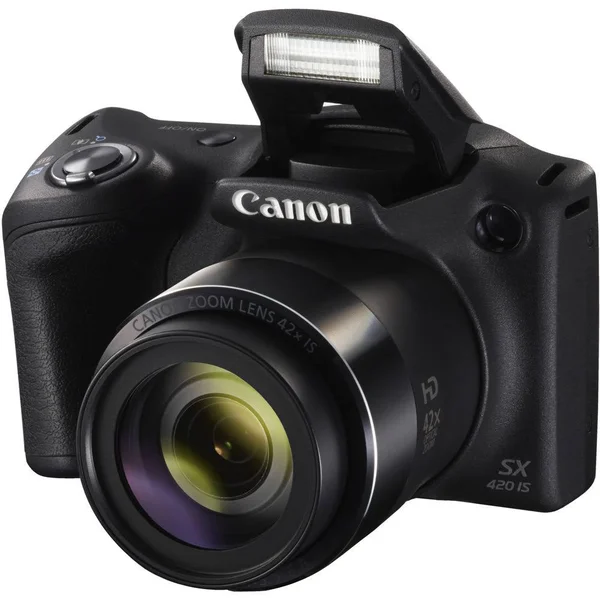 Canon PowerShot Sx420 Is Digital Camera - Card Reader + Wallet - 64GB Memory Card - Video LED - Battery X3 - Grip + More