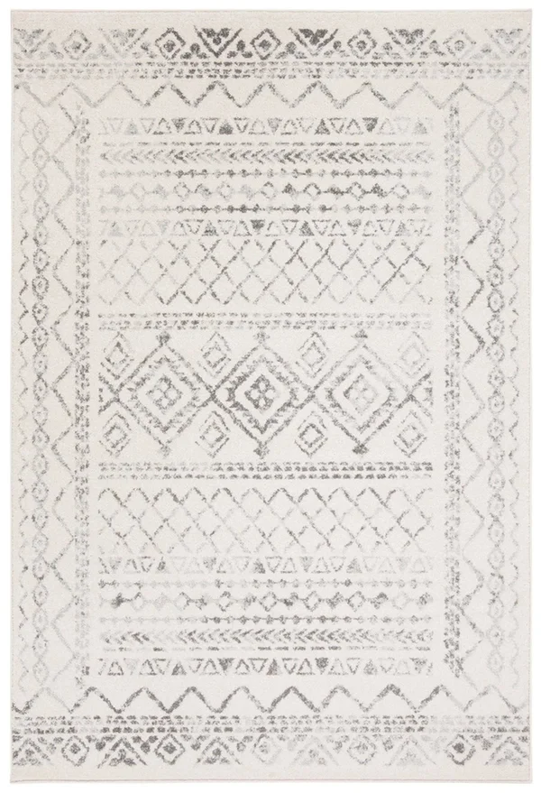 Safavieh Tulum Rug Collection TUL268A - Ivory, Grey - 9& x 12&