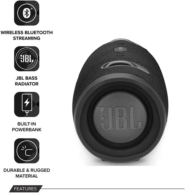 JBL Xtreme 2 Waterproof Portable Bluetooth Speaker - Green