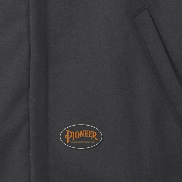 Pioneer V2570270-7XL Flame Resistant Heavyweight Safety Hoodie - Zip Style, Black, 7XL