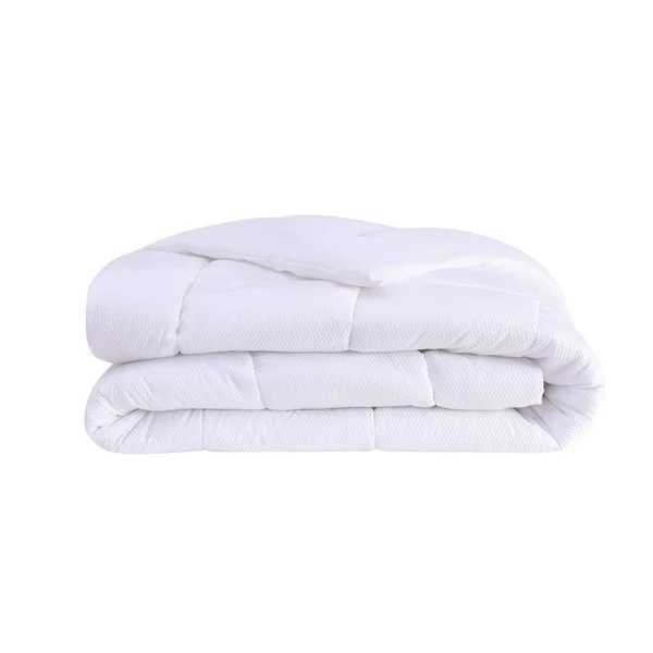 Truly Soft Seersucker King Down Alternative Comforter - White