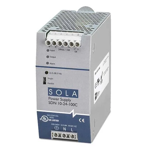 Sola/Hevi-Duty SDN10-24-480C DC Power Supply