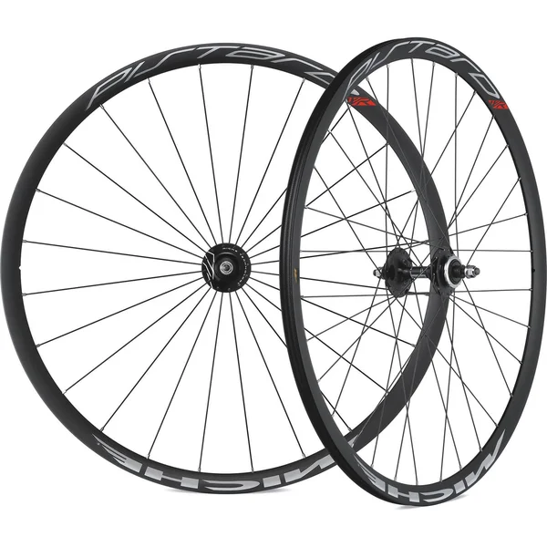 Miche Pistard Track Clincher Wheelset - 700c - Black