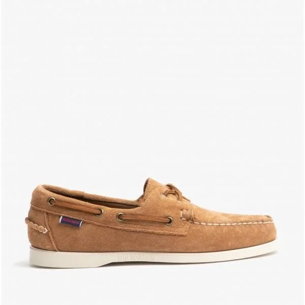 Sebago Docksides Portland Suede 7000G90 Brown Cognac