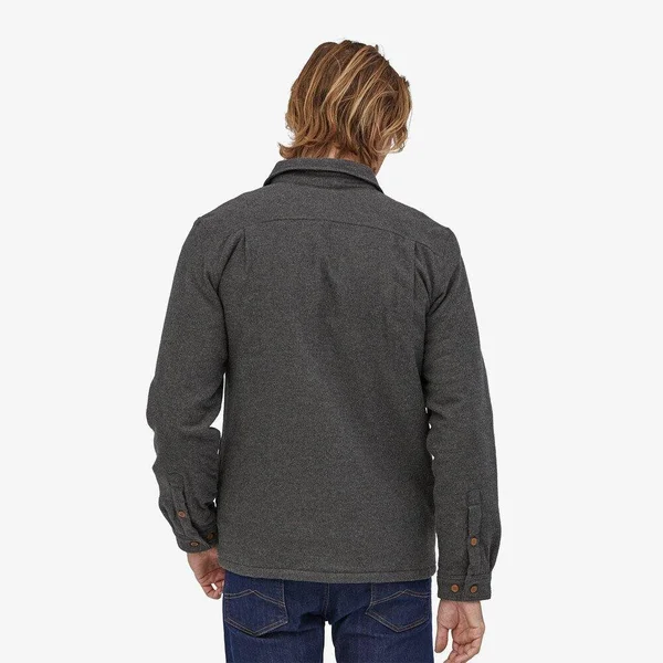 Patagonia Insulated Fjord Flannel Jacket - Men's Forge Grey, M