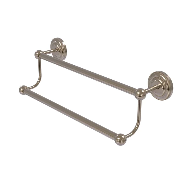 Allied Brass Prestige Que New Collection 36 inch Double Towel Bar Antique Copper