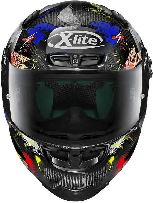 X-Lite - Helmet X-803 RS Ultra Carbon Holeshot Black, Yellow - Size L
