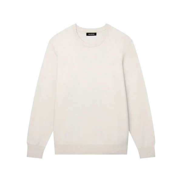 NAADAM The Essential Cashmere Sweater Mens in Cement, L