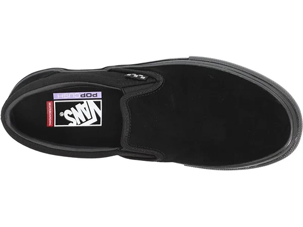 Vans Skate Slip-On Shoes - Black/Black - 5.5