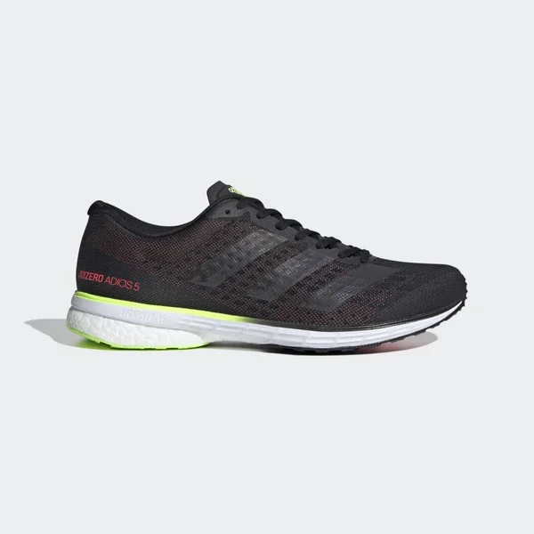 Adidas Adizero Adios 5 Shoes Core Black 8 - Mens Running Shoes