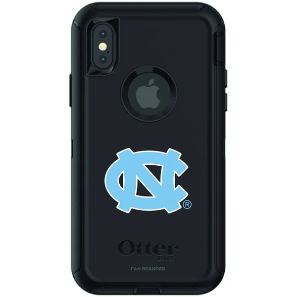 OtterBox Black North Carolina Tar Heels iPhone XR Defender Case