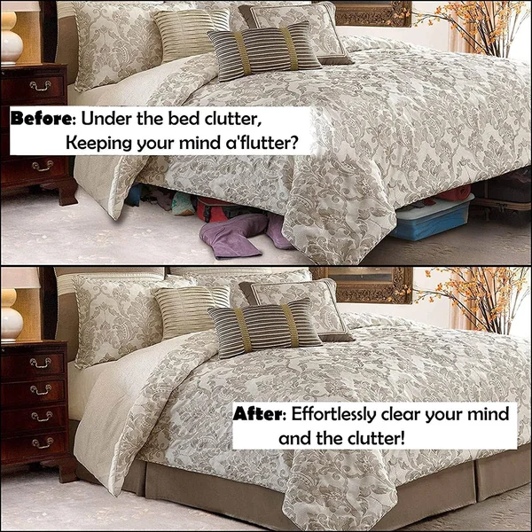 Harmony Lane Tailored Bed Skirt Sage Twin XL 14 inch Drop, Size: 14 Drop, Green