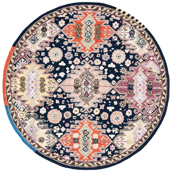 Safavieh 4& x 6& Bellagio BLG626N Navy Sage Rug