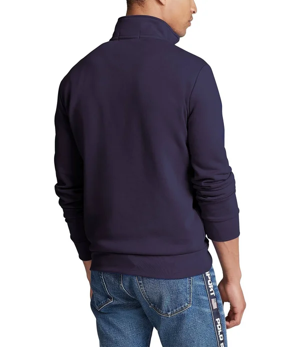 Polo Ralph Lauren Navy Fleece Polo Sport Half-Zip Sweatshirt