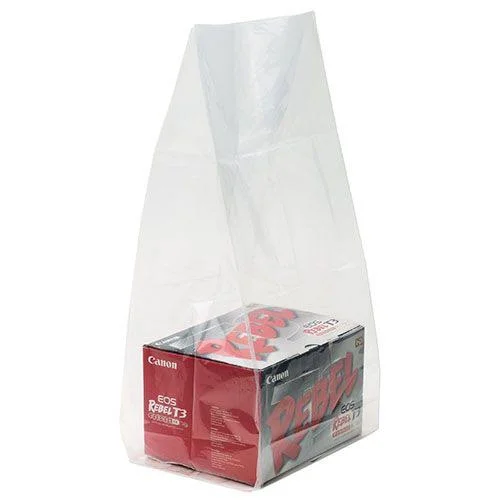 30x22 x 20x22 Gusseted Poly Bag, 1.5 mil, Pk250, 5DTH2
