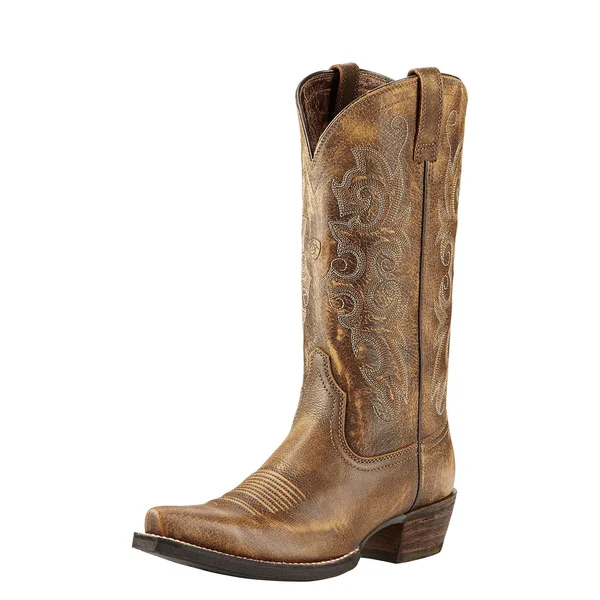 Women’s Ariat Alabama X Toe Boot Vintage Bomber, 8, B Medium