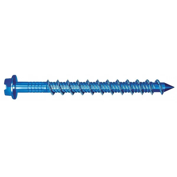 Red Head 3205407 Tapcon ANCHOR, Hex, Carb Steel, 1/4, PK100