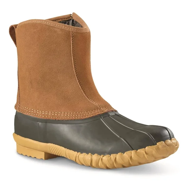 Guide Gear Side-Zip Insulated Duck Boots 400-gram - Size: 11D, Tan