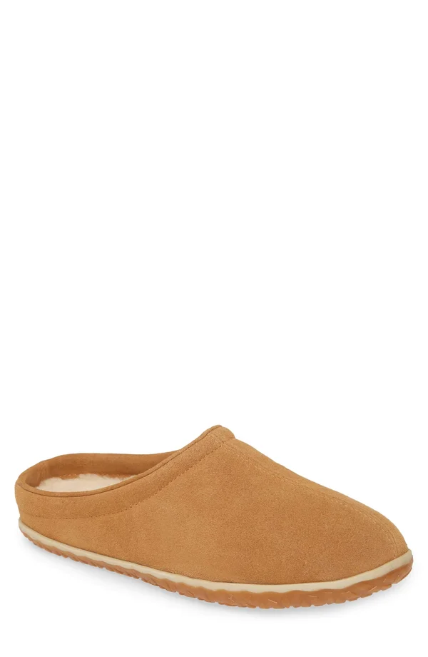 Minnetonka Men's Taylor Slipper - Cinnamon, 9