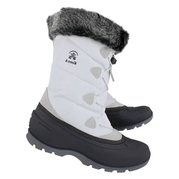 Kamik Women's Momentum2 Snow Boot, White (10)