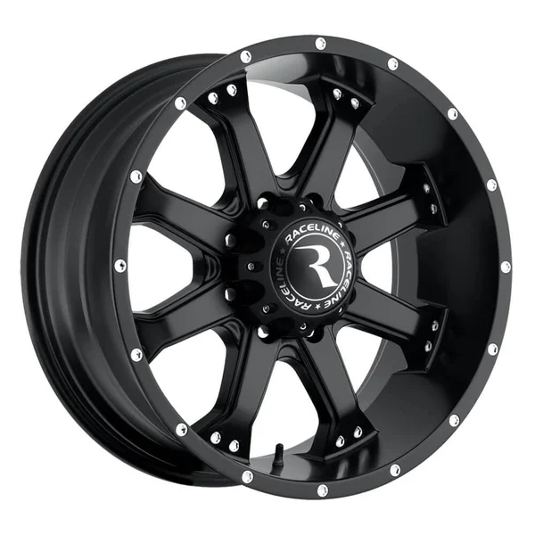 Raceline Assault Wheel Black 18x9 6x135 +25mm Offset