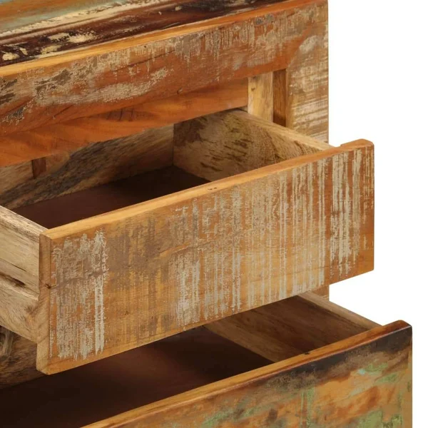 vidaXL Sideboard 47.2x22x11.8x22x29.5x22 Solid Mango Wood