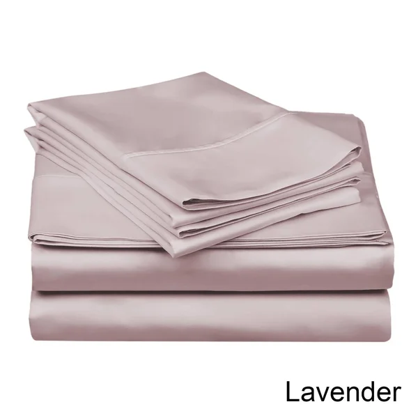 Superior 300 Thread Count Egyptian Cotton California King Hunter Green Solid Sheet Set