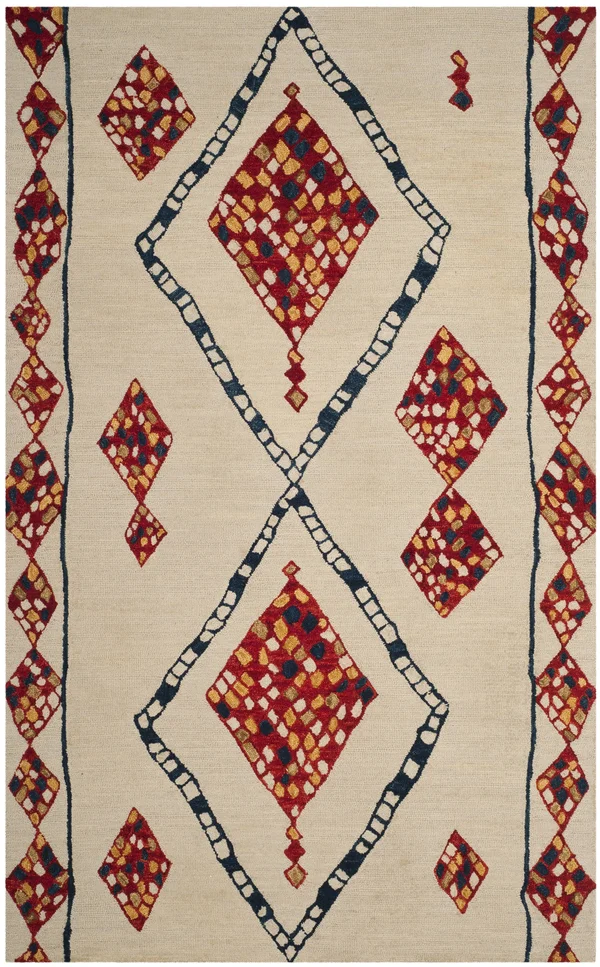 Safavieh Aspen APN702A 2&3x22 x 7&0x22 Runner Ivory - Multi Area Rug