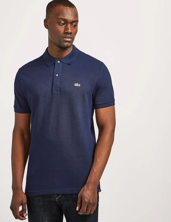 Lacoste Slim Fit Short-Sleeved Polo Navy Blue XL