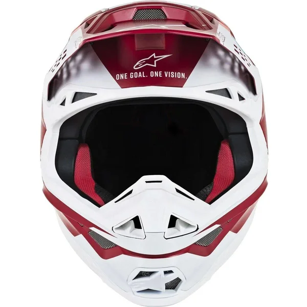 Alpinestars Supertech M8 Contact Helmet - Silver/Black - M