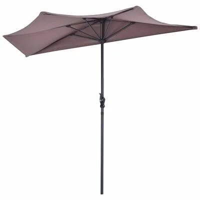 Cara 8& 9x22 Half Market Umbrella Arlmont & Co.